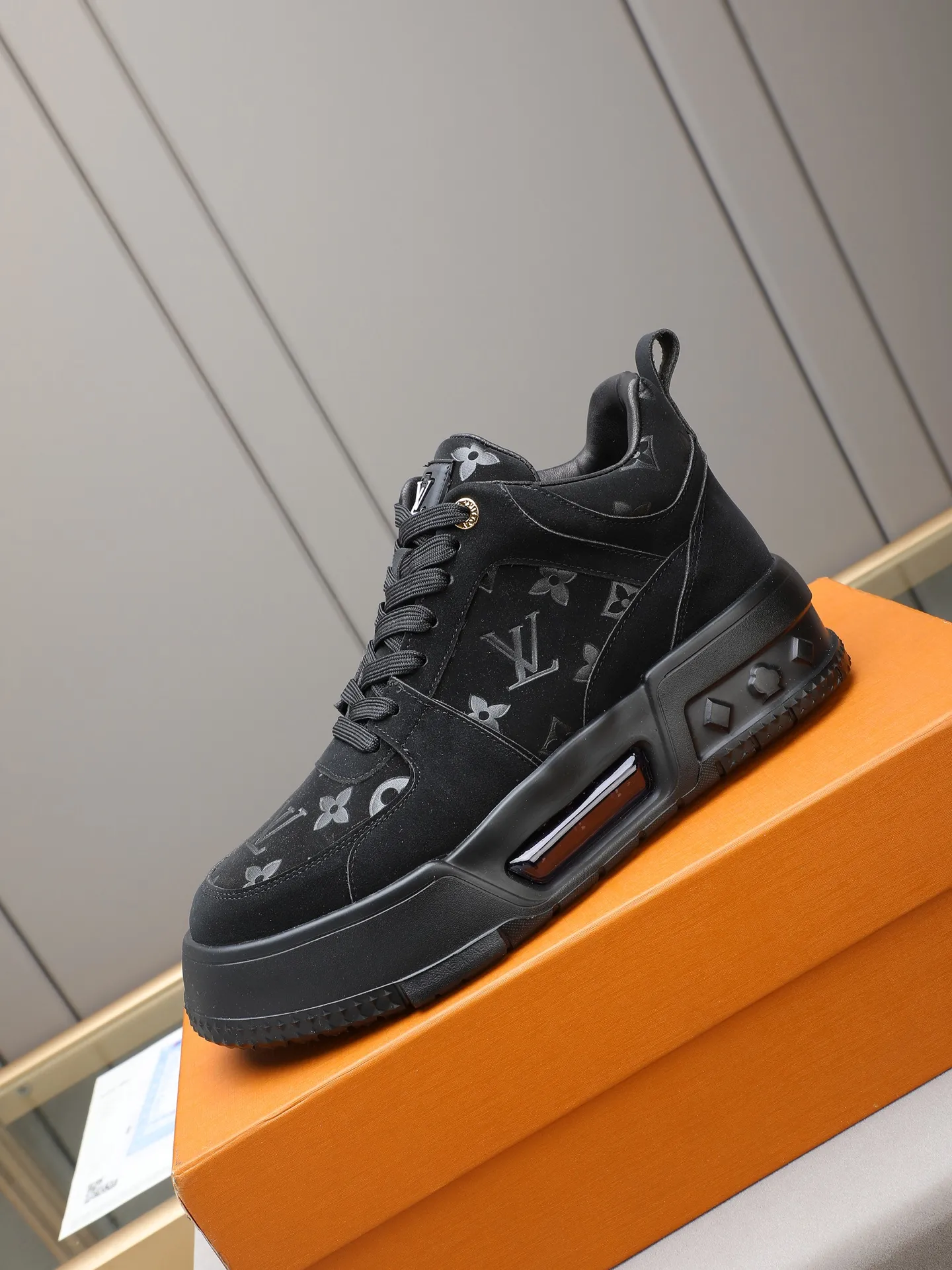 PP460 High Top Men's [LV] Autumn and winter high top classic hot style💝 👣👣Perfect last shape, beautiful design style 💋 💋This winter is no longer cold😢😢Cow leather➕LV special material➕Breathable sheep lining➕Non-slip and wear-resistant foam air cushion outsole🎩A must-have for fashionable men❗Number: 38-44 (45 custom-made) The real thing looks better🎬The real thing looks better👅, 5 colors to choose from